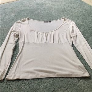 Shines white long sleeve